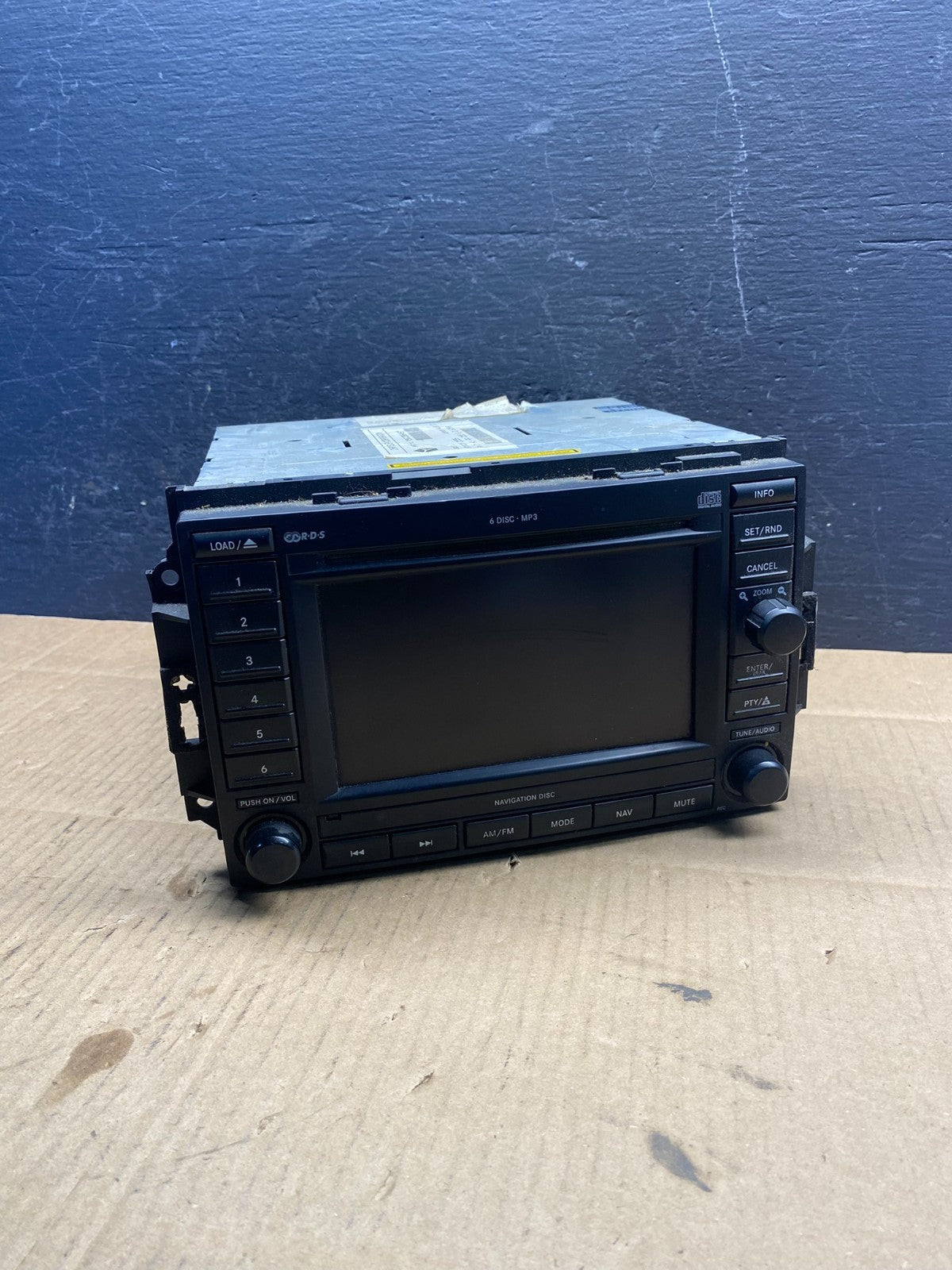 2005 2007 Jeep Dodge Chrysler Screen Display CD Player Satellite Radio AD5051 DG0