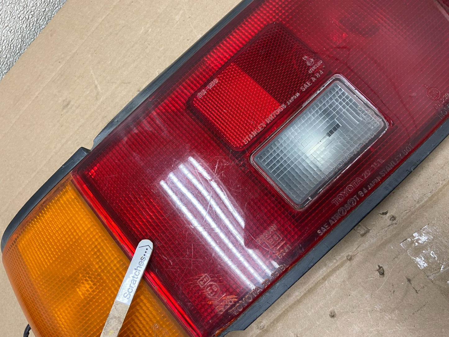 1985 to 1989  Toyota Celica Left Driver LH Side Tail Light aa8673 DG3