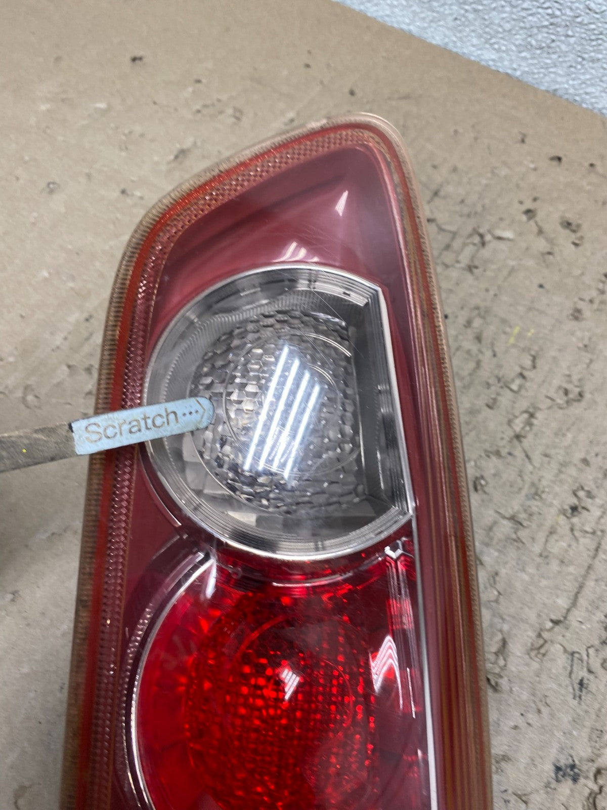 2008-2015 Mitsubishi Lancer Inner Tail Light Right Passenger  OEM Red R9937 DW3
