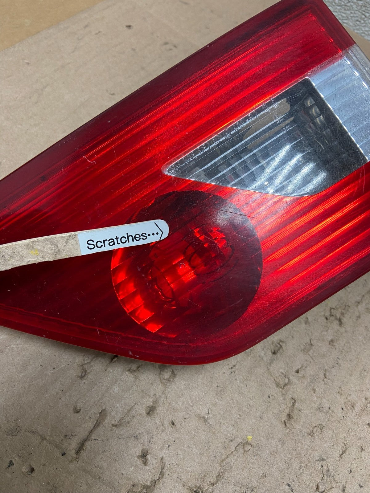 2004 2005 2006 Bmw X3 Right Passenger Rh Inner Tail Light OEM Z6341 DW3