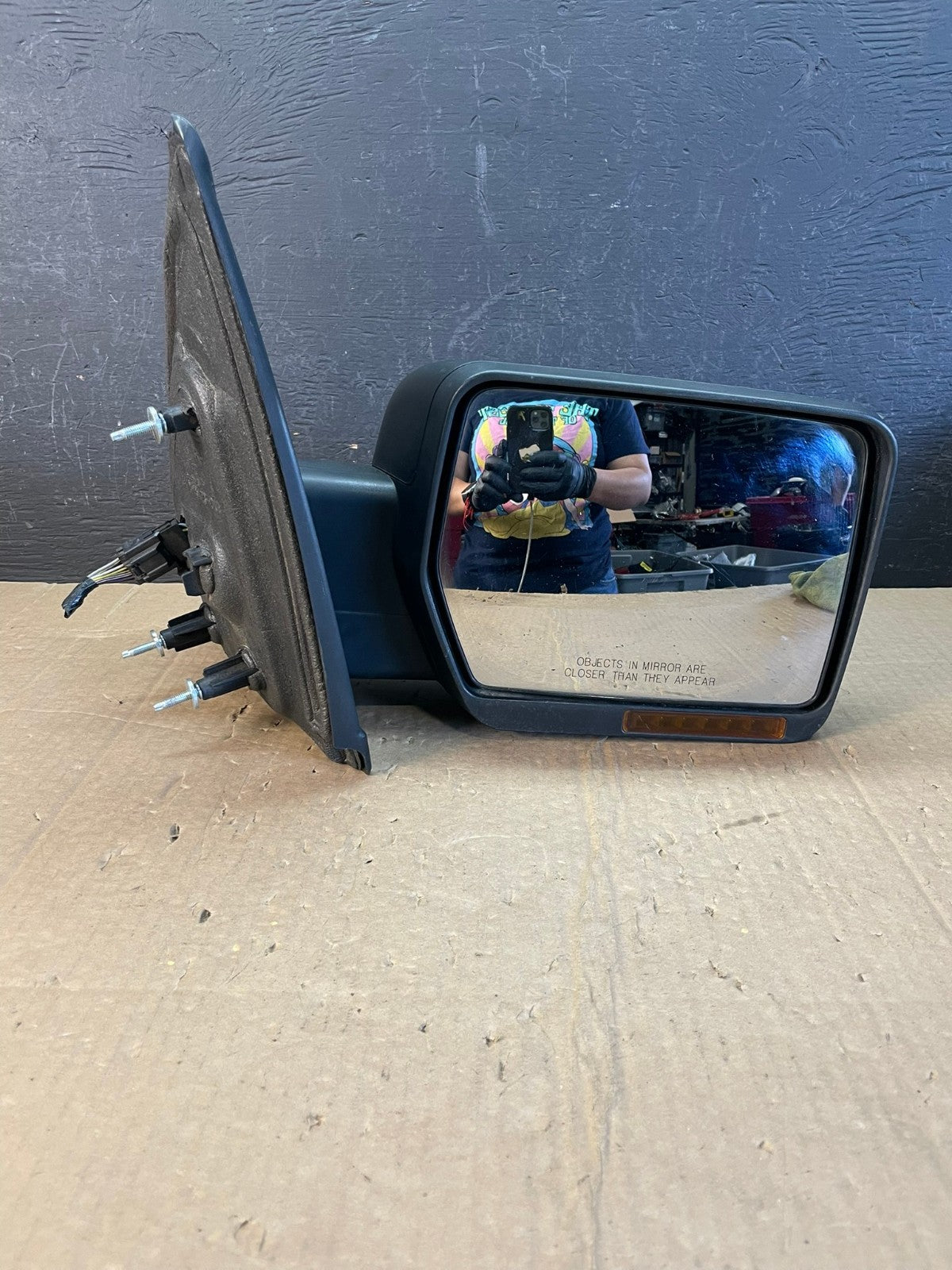2007 - 2014 Ford F150 Right Passenger View Turn Signal Door Mirror AC9873 LK7
