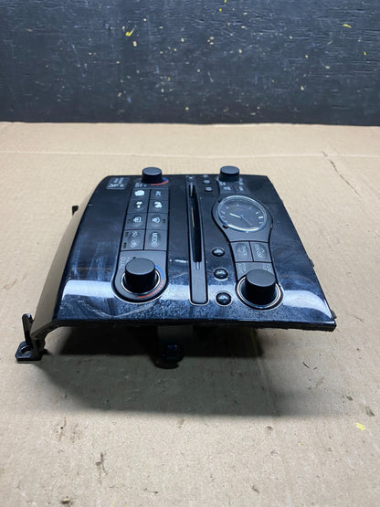2009 to 2012 Infiniti FX35 Front Radio A/C Heater Switch Control Panel R3029 DG5