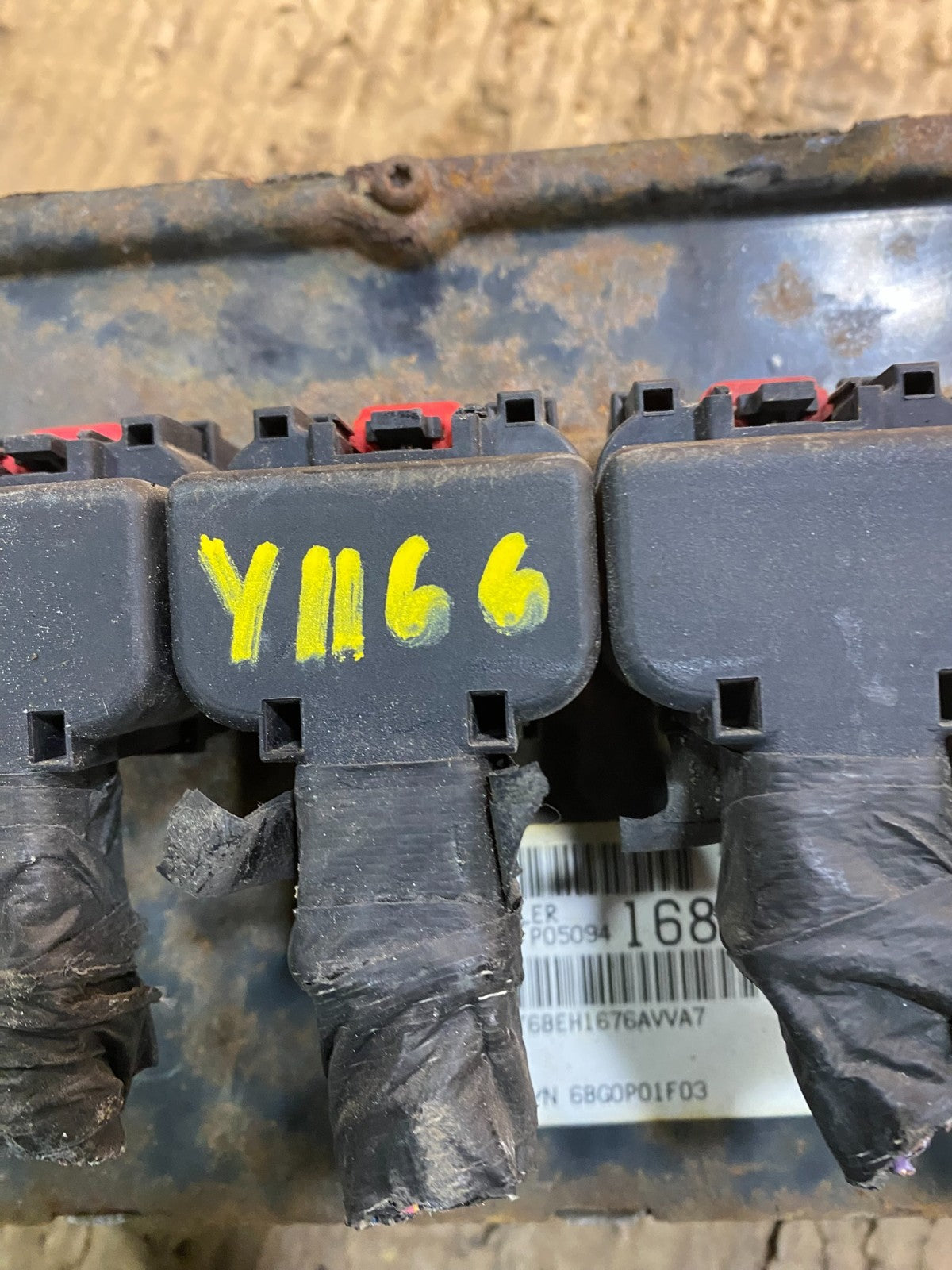 2006 2007 Dodge Caravan 2.4L Engine Control ECM P05094168ad Y1166 DG4