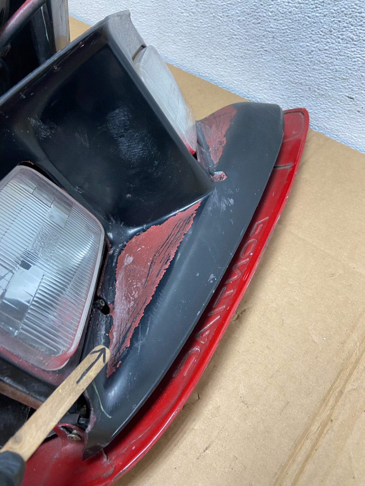 1991 - 1992 Pontiac Firebird Trans Am Left Driver LH Headlight AC7544 DG6