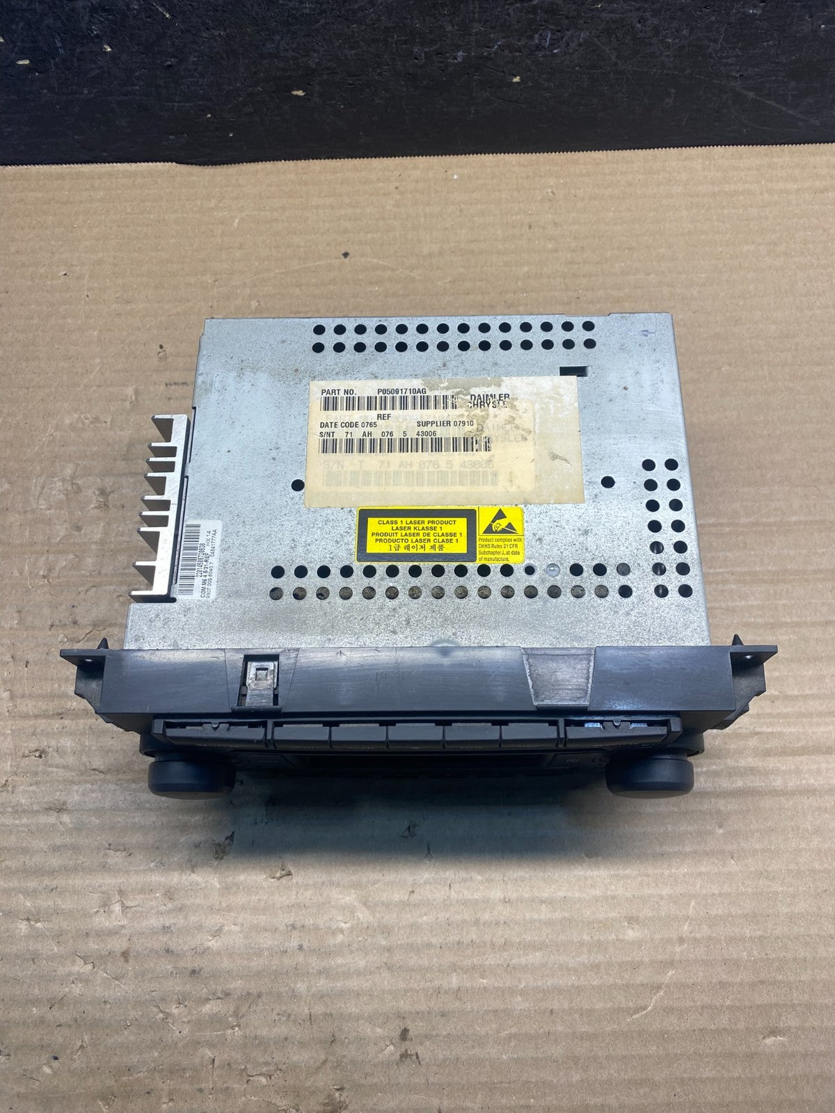 2007-2012 Chrysler Dodge Jeep Ram Radio CD MP3 AUX Receiver AF3889 DW3