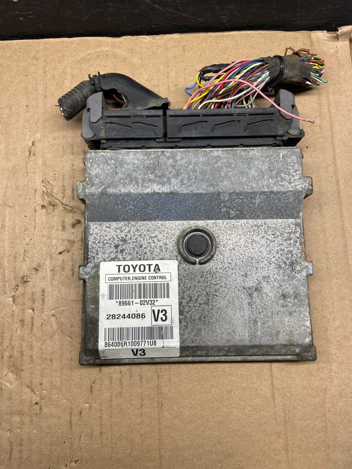 2009 Toyota Matrix Engine Control Computer ECU PCM AF9427 DG0