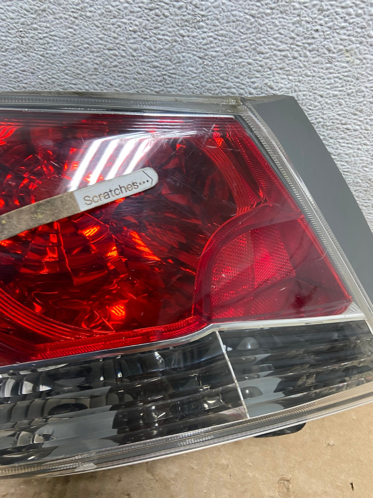 2008 to 2012 Honda Accord Sedan Tail light Left Driver LH Side AF8003 LK3