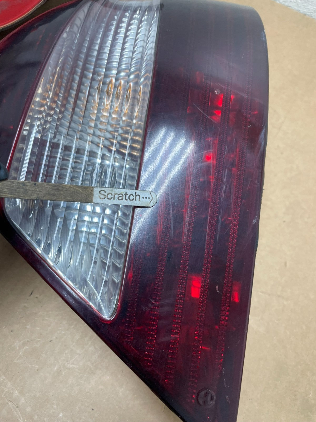 2006-2009 Mercedes Clk-Class Left+Right Side Tail Lights OEM Q6635 DW9
