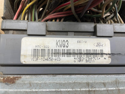 2000 Ford Van E-Series 6.8L Engine Control Module Unit ECU O8407 DG2