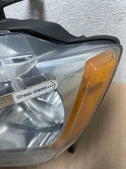 2011 to 2013 Jeep Grand Cherokee Halogen Left Driver Lh Headlight AD2472 DW5
