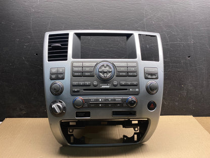 2008 to 2010 Infiniti QX56 Radio Player Climate Control Panel Bezel OE AI0371 DG0