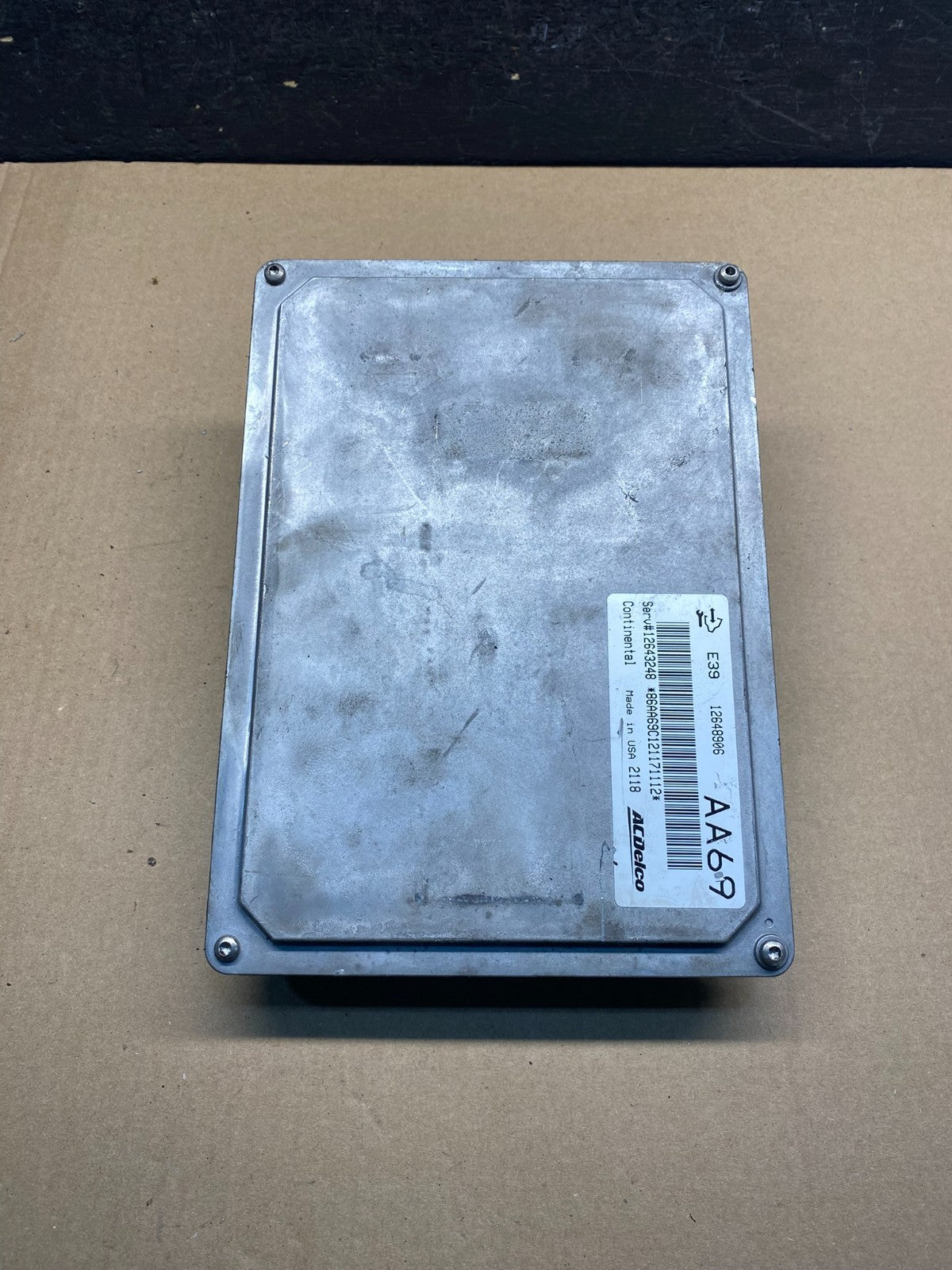 2012 Chevrolet Equinox Ecu Engine Control Module Unit Ecm 12648906 AE6269 DW1