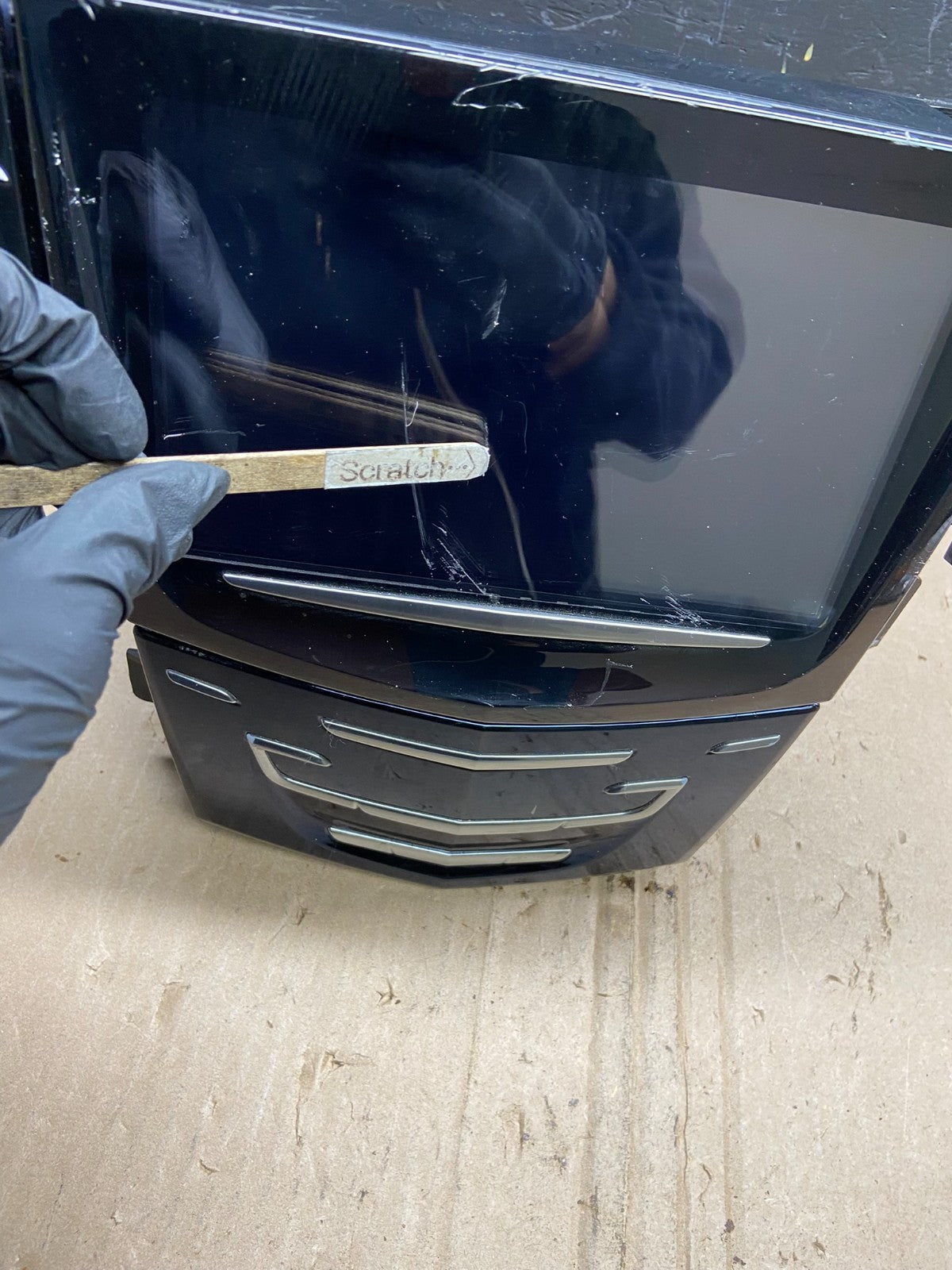 2015-2019 Cadillac CTS XTS Heater Radio Climate Control Panel Bezel OEM ab888 DG1