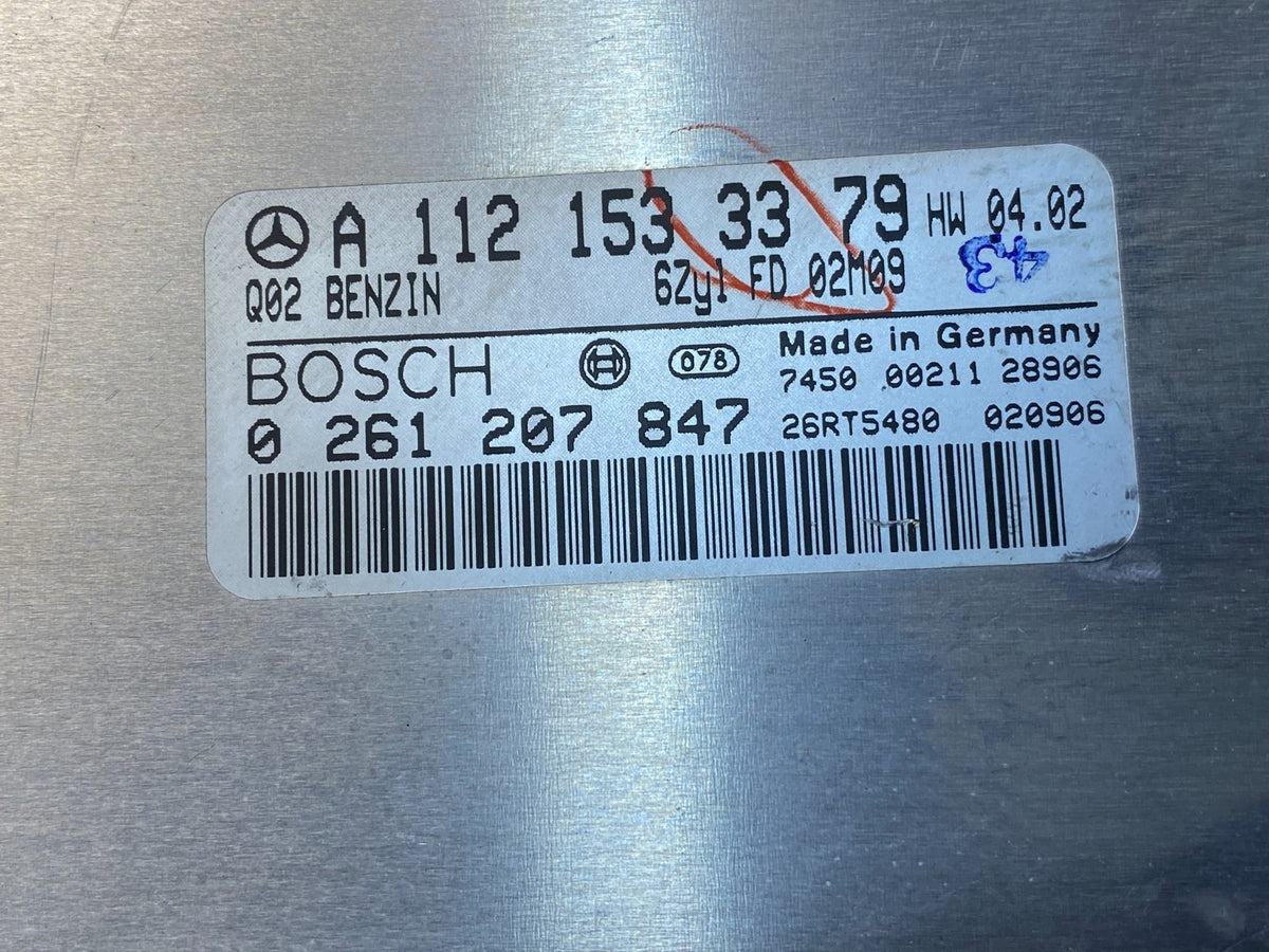 1999-2005 Mercedes E320 CLK320 Engine Control ECU Module A1121533379 ai7727 DG2