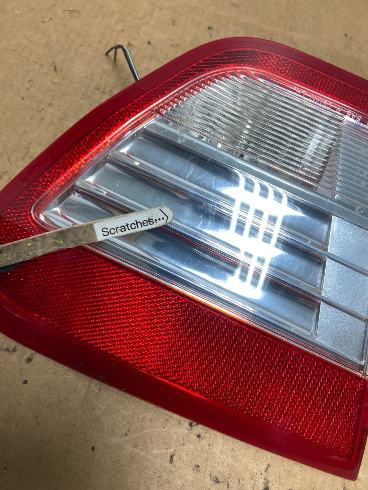 2006 - 2009 Mercury Milan Left Driver Lh Side Tail Light Inner AD4730 LK3
