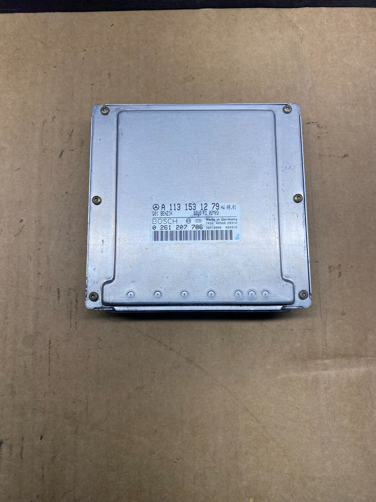 2003 2006 Mercedes R230 SL500 ECU ECM Engine Control Module AH7204 DW0