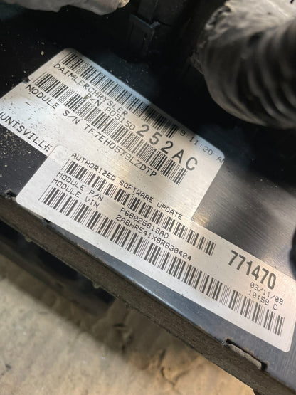 2008 2009 Caravan Town & Country 3.8L Engine Control Unit ECU Module u1988 DG3