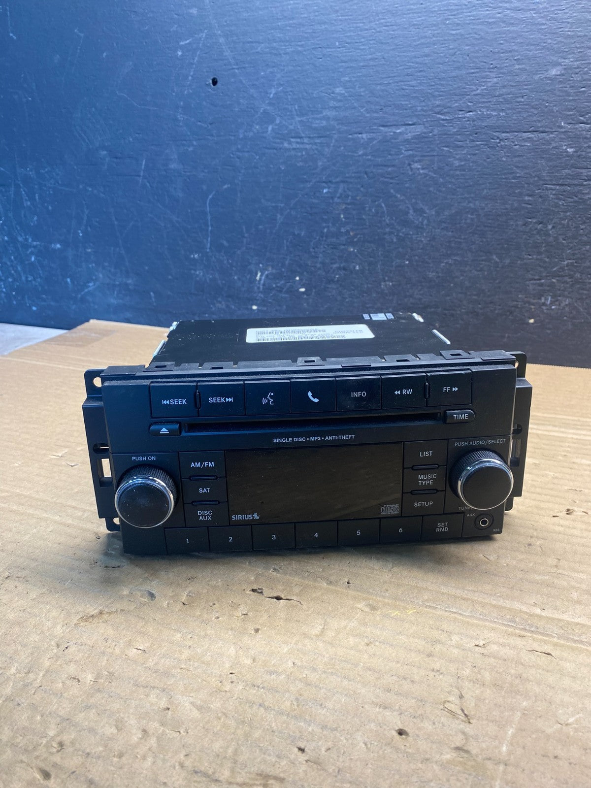 2005-2009 Chrysler Dodge Jeep Ram Radio CD MP3 AUX Receiver AE4795 DG0