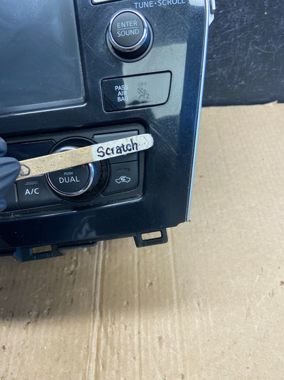 2015 - 2018 Nissan Maxima Display Screen Radio Receiver w/ Navigation AE4069 DG3
