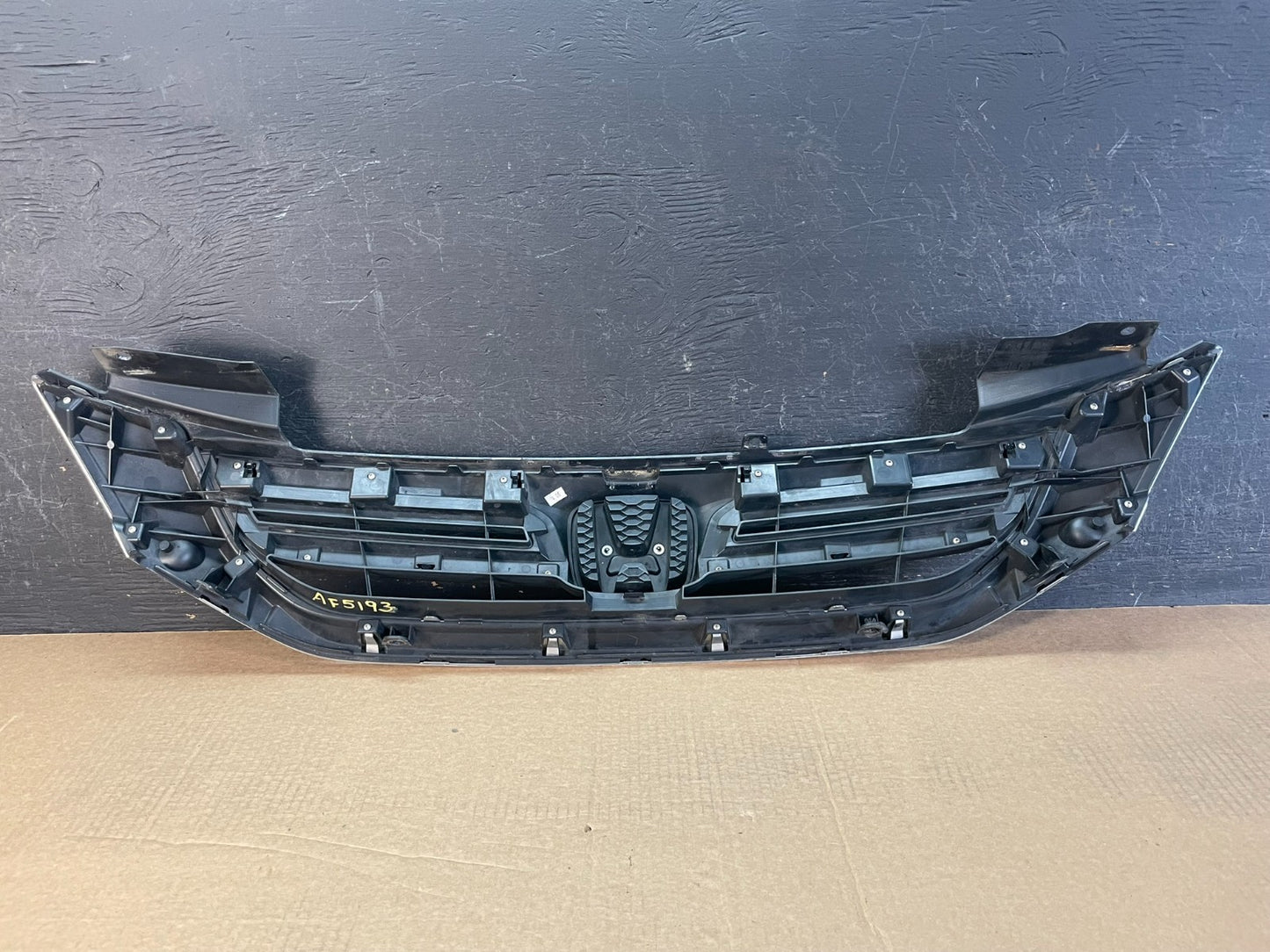 2013 to 2015 Honda Accord Sedan Chrome Front Bumper Upper Grille AF51933