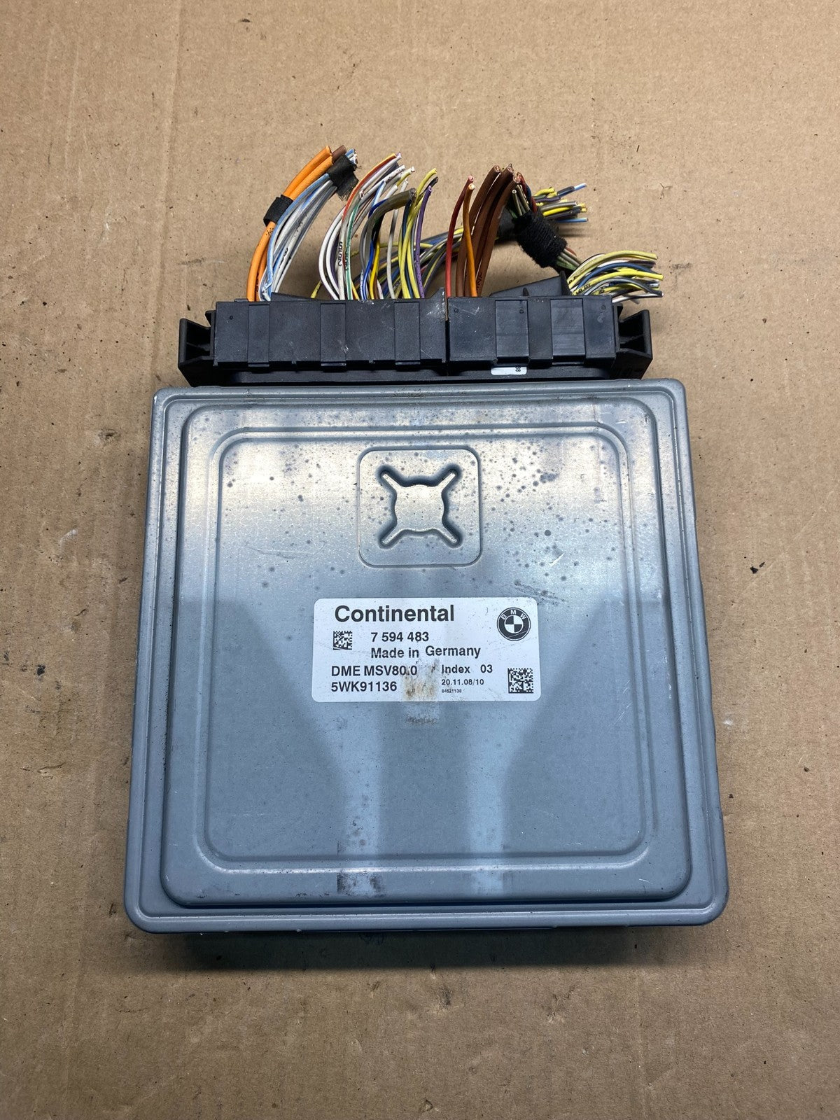 2007 to 2014 BMW X5 ECM ECU Engine Control Computer Module 7594483 AE7544 DW0