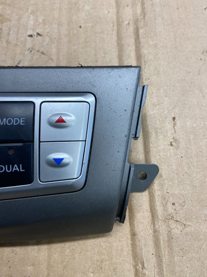 2009 - 2012 Nissan Murano Temperature Climate A/C AC Control Panel AD7230 DG4