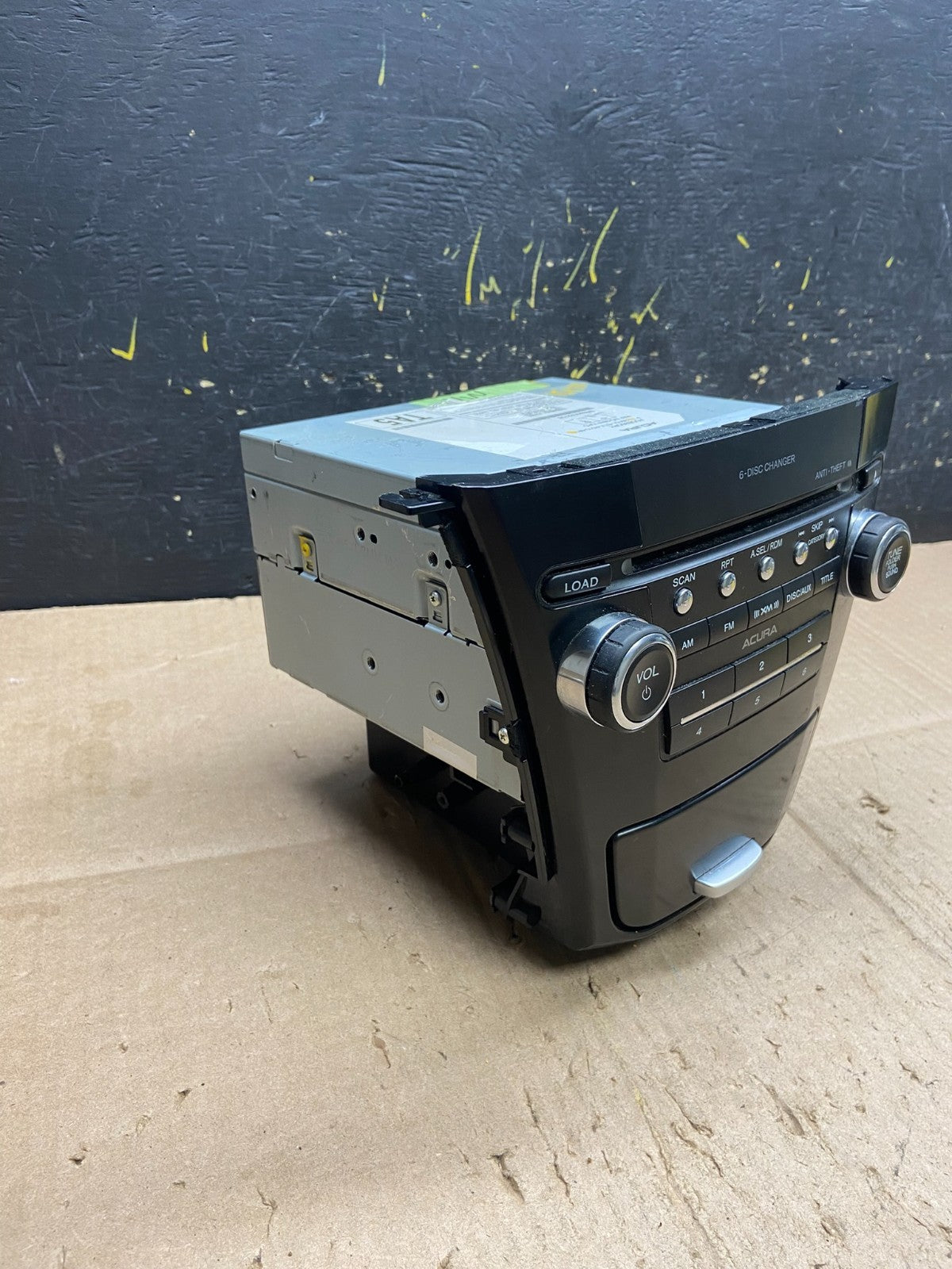 2010 to 2013 Acura Mdx Radio Stereo 6 CD Player Climate Control Pan OEM AA8194DG1
