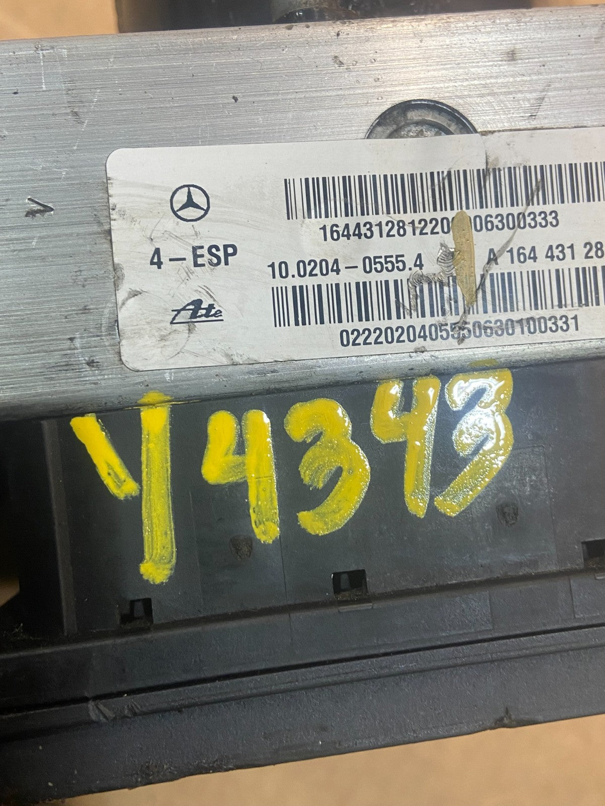 2006 - 2009 Mercedes ML550 GL450 R350 ABS Anti Lock Brake Pump Module Y4343 DG7