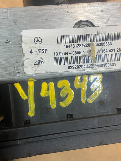 2006 - 2009 Mercedes ML550 GL450 R350 ABS Anti Lock Brake Pump Module Y4343 DG7