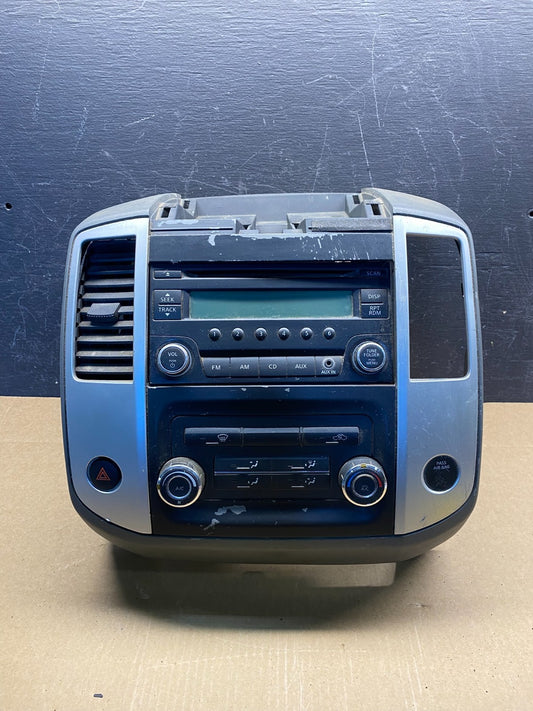 2014-2016 Nissan Xterra Frontier AM FM CD Player Radio Climate Control ah1872 DG0