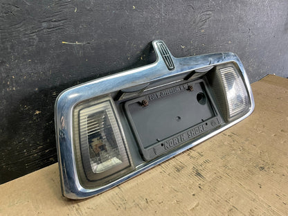 2000- 2002 Lincoln LS Rear Finish Panel Trunk Panel Chrome OEM z5928 DG1
