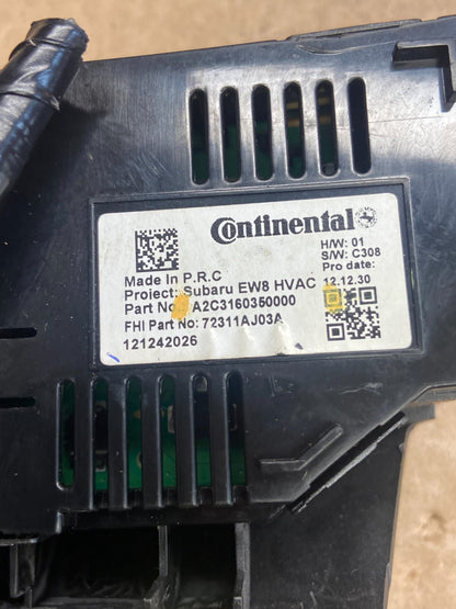 2010 - 2014 Subaru Outback Legacy A/C Heater Climate Control Unit af2455 DG5