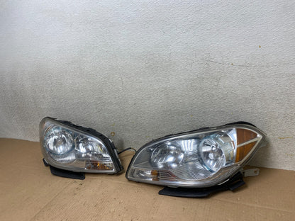 2008 to 2012 Chevrolet Malibu Left+Right Side Set Headlights Oem W0788 DW1