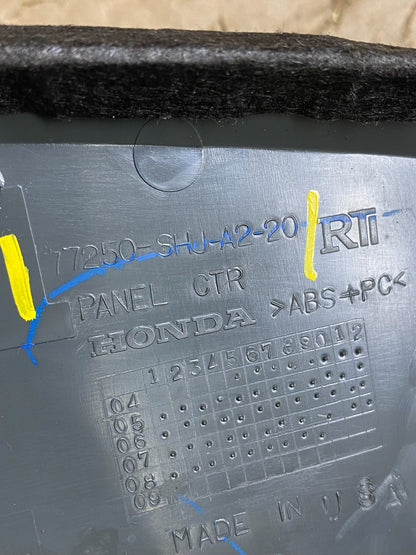 2005 to 2010 Honda Odyssey  Radio Climate Control Dash Trim Bezel u5084  DG7