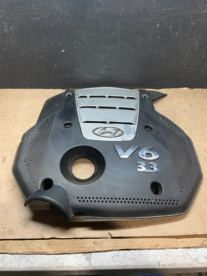 2006 to 2010 Hyundai Azera Sonata 3.3 V6 Engine Motor Shield Cover OEM J0777 DG10