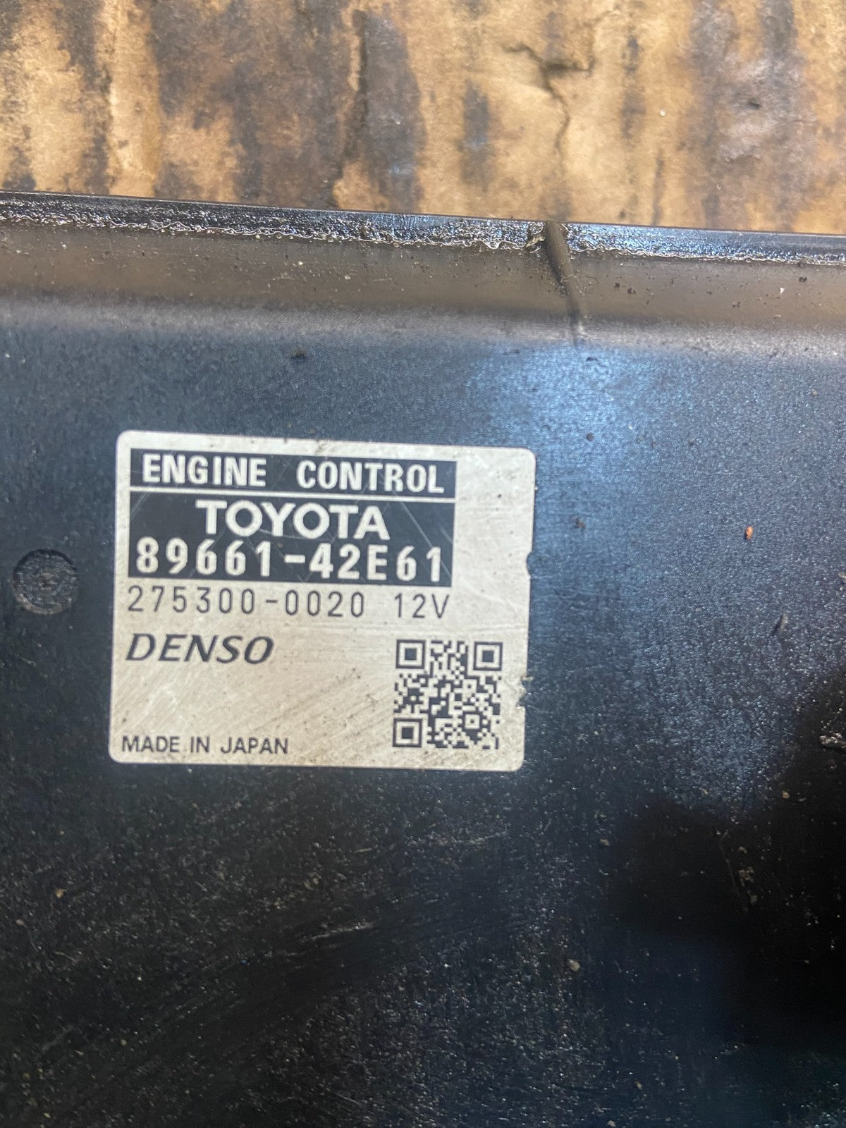 2007 Toyota Rav4 OEM Electronic Engine Control Module ECU ECM Y4337 DG3