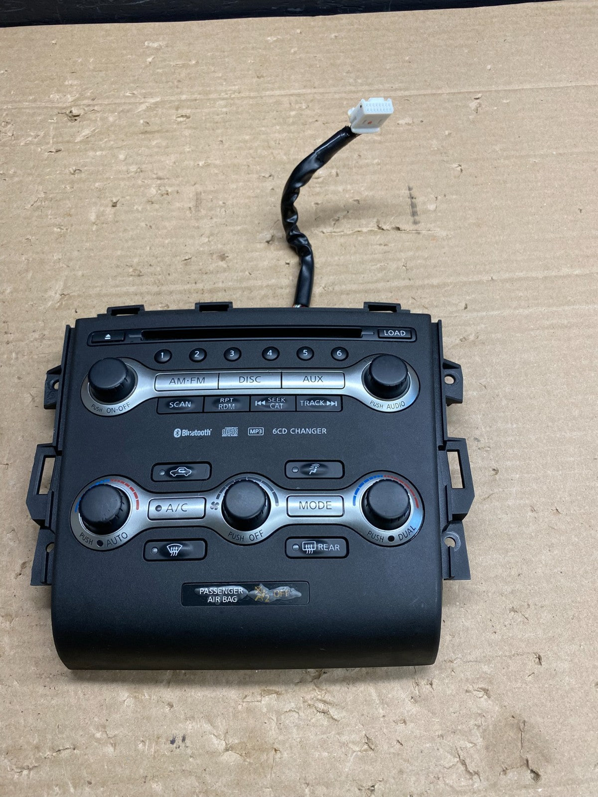 2009 2010 Nissan Maxima Radio Panel Climate Control Bezel Trim AG6427 DG0