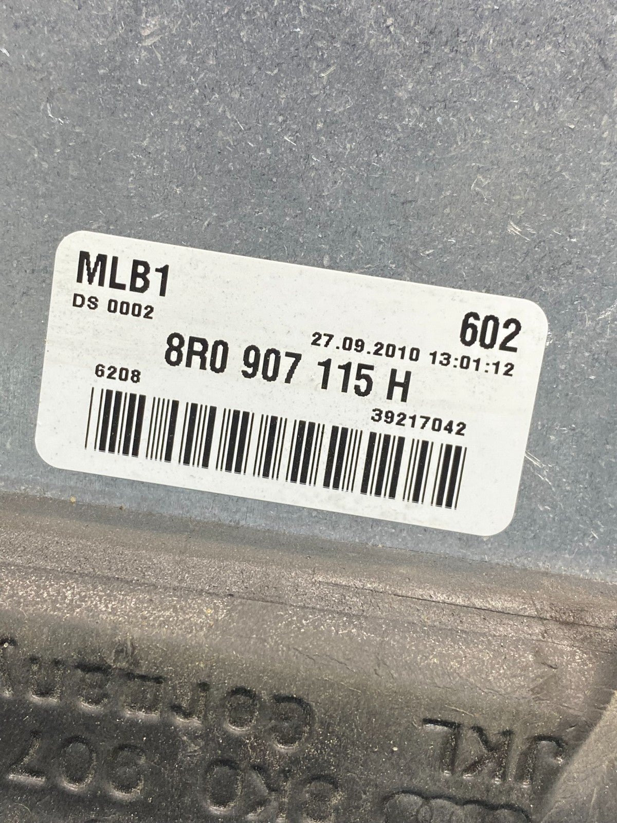 2011 Audi Q5 Engine Control Module Computer ECU ECM 8K5907115F ah7035 DG2