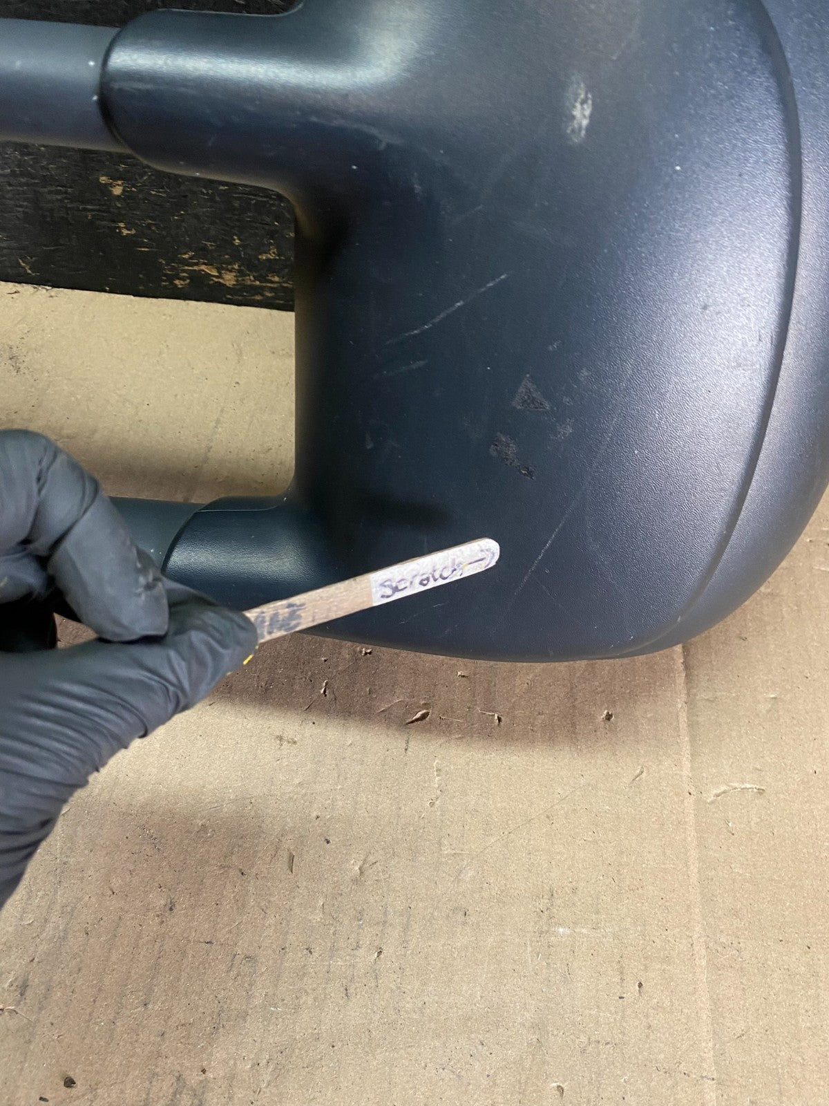 2002 to 2008 Ford E150 Van Left Driver Side Door View Two Arm Mirror Q5423 DG6