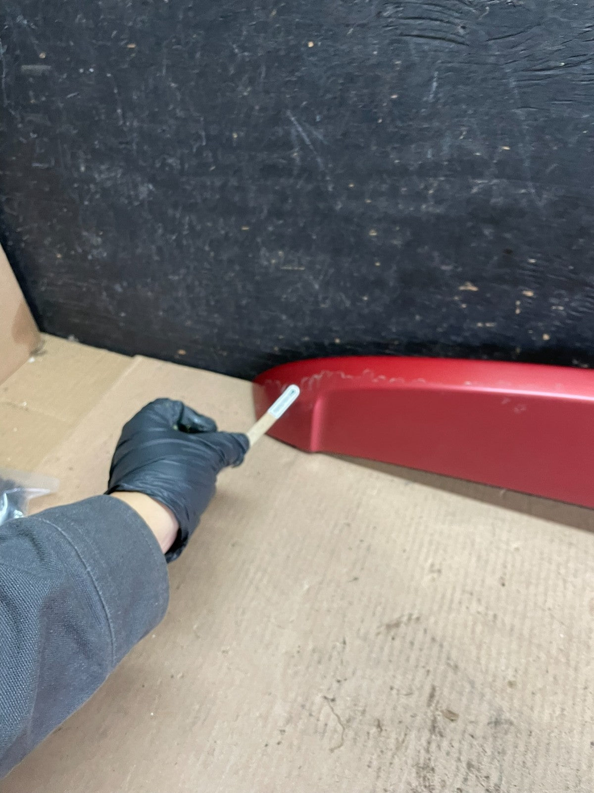 2008 to 2010 Scion XD Rear Spoiler Wing Fin Lip Red OEM T0478 DG3