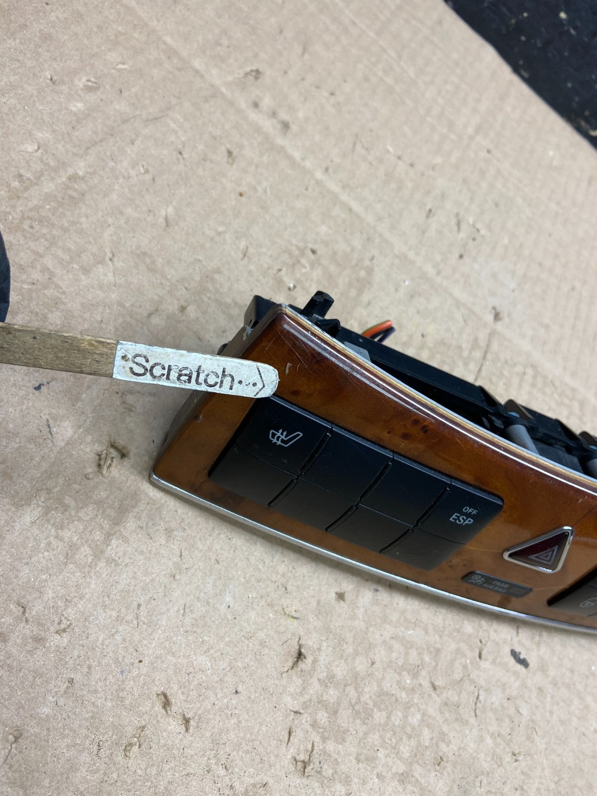 2005-2009 Mercedes W209 CLK350 CLK550 Door Lock ESP Hazard Control z0084 DG1