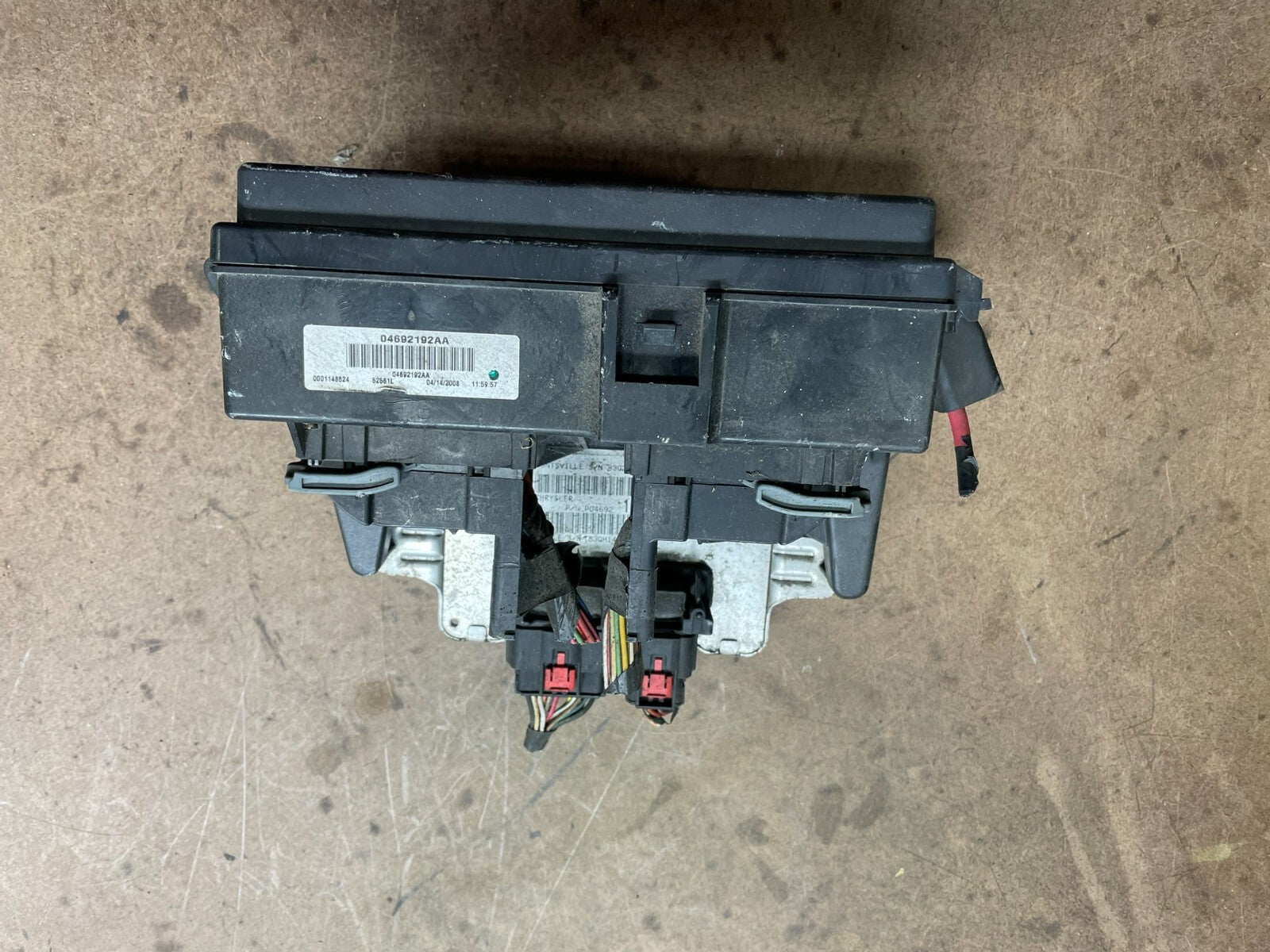 2008 Dodge Durango Multifunction Unit Module Fuse Box Body Control j5133 PS0