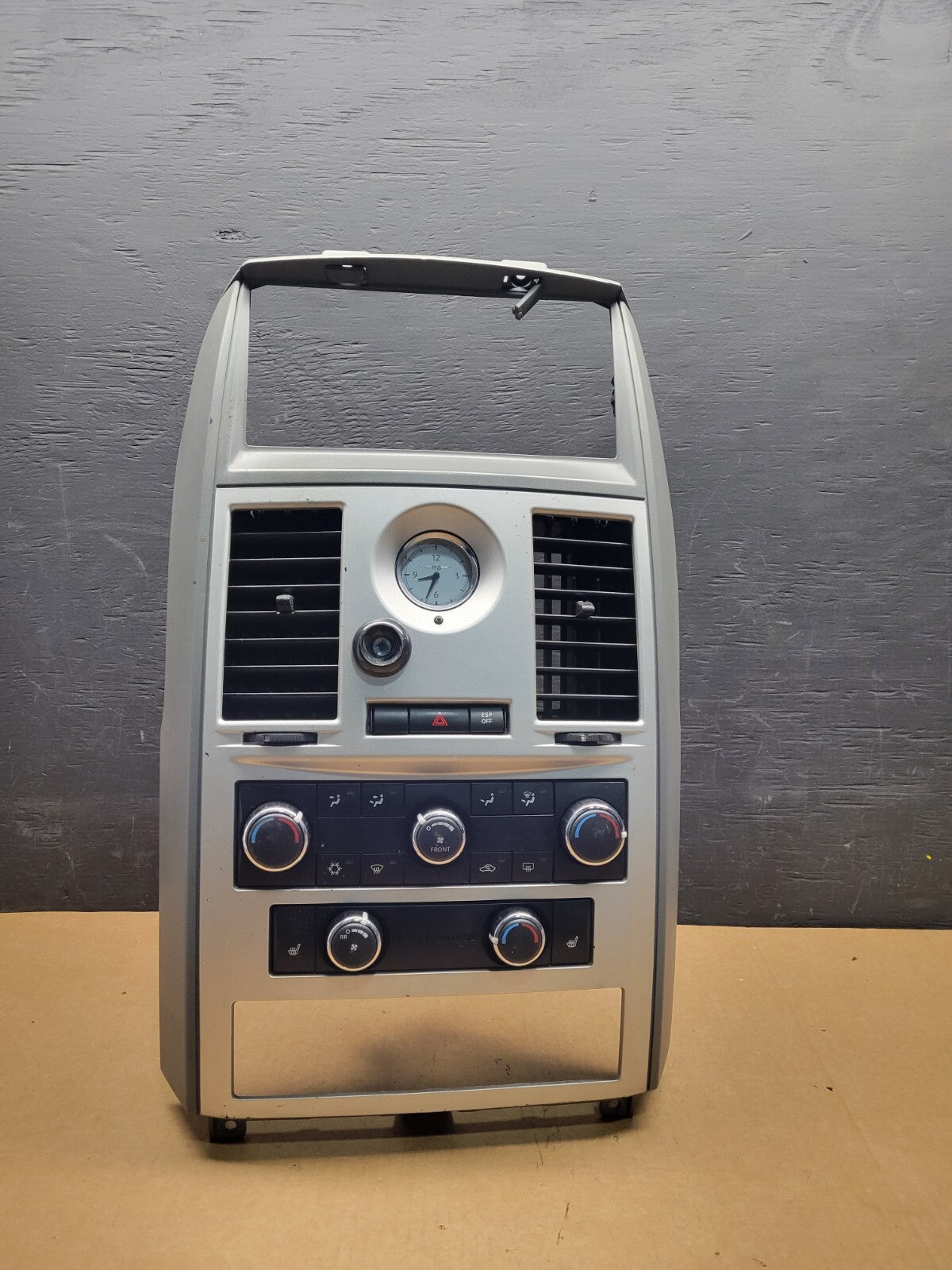 2008 - 2010 Dodge Grand Caravan Radio Bezel Climate Control Heat AC Heater H16950