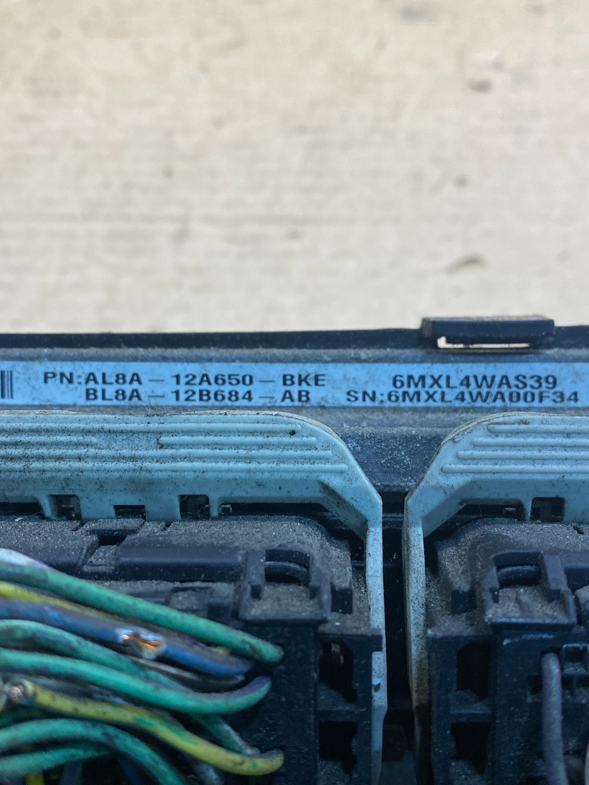 2011-2012 Ford Fusion Escape  Engine Control Unit ECU Computer Module AB7205 DG2
