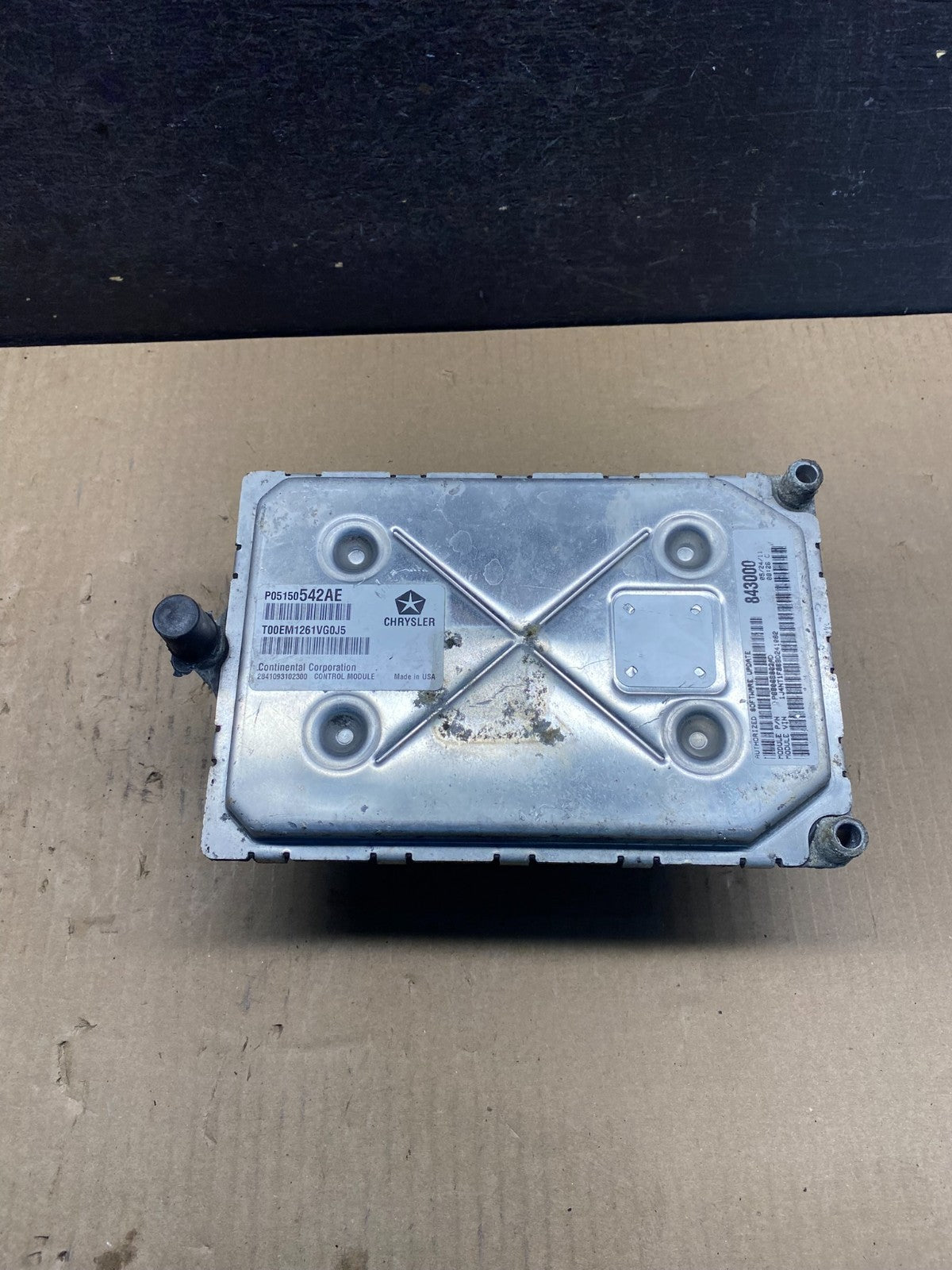 2011 Jeep Compass Patriot PCM ECM ECU Engine Computer Module AG9763 DG1