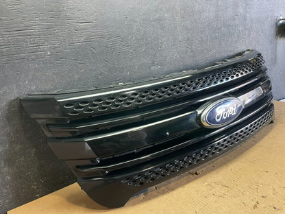 2011 to 2015 Ford Explorer Upper Front Grill Grille Oem aa5861 DG1