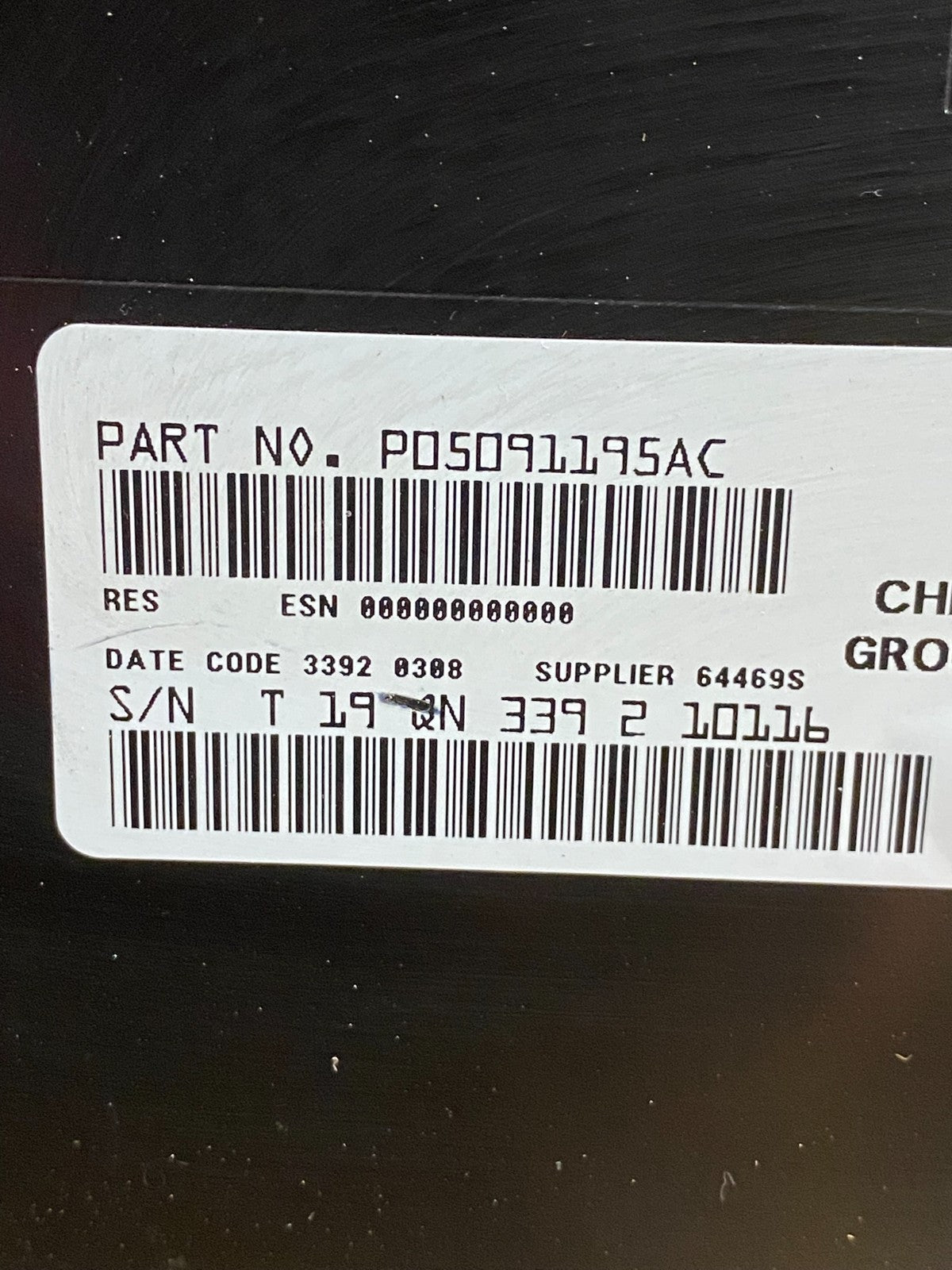 2007-2012 Chrysler Dodge Jeep Ram Radio CD MP3 AUX Receiver ai0361 DG6