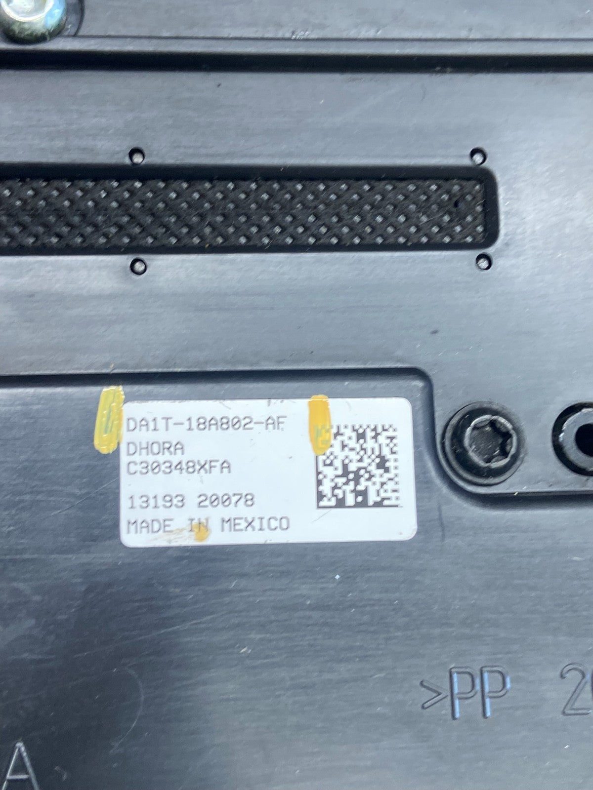 2011-2015 Lincoln MKX Temp Climate Control Heat Seat Radio Bezel ae3972 DG6