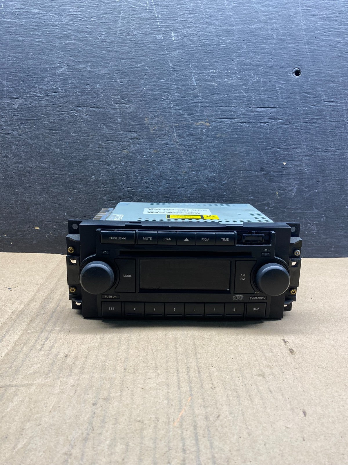 2005-2009 Chrysler Dodge Jeep Ram Radio CD MP3 AUX Receiver AJ0076 DW1