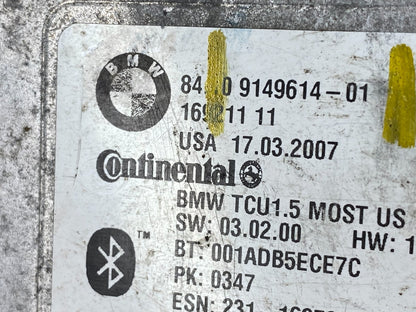 2006 2008 BMW 750i Bluetooth Telematics Communication Module S2715 DG4